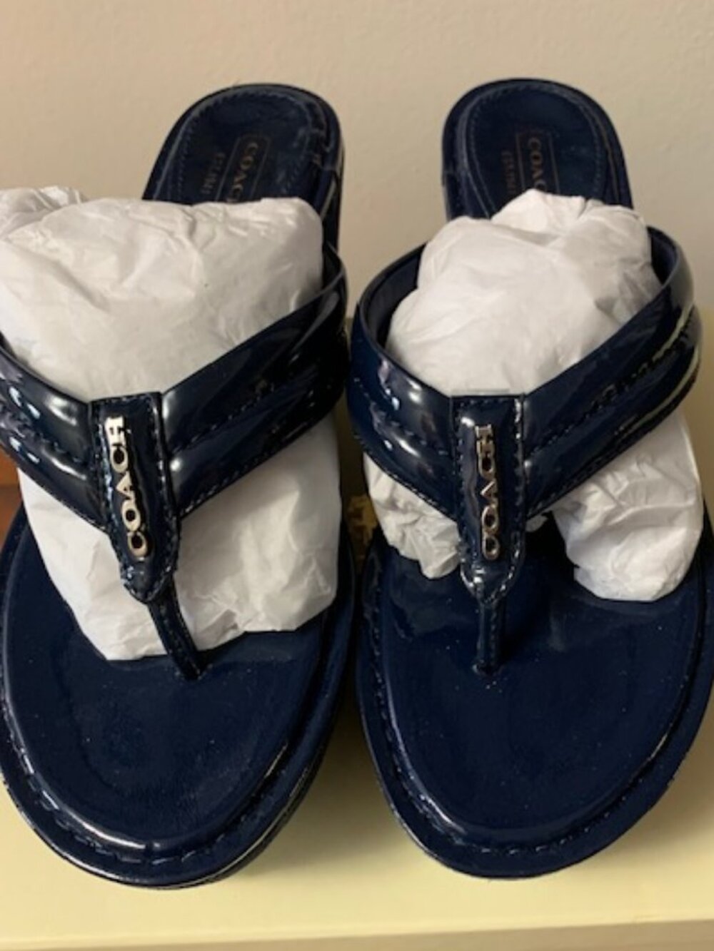 NIB Coach sandals